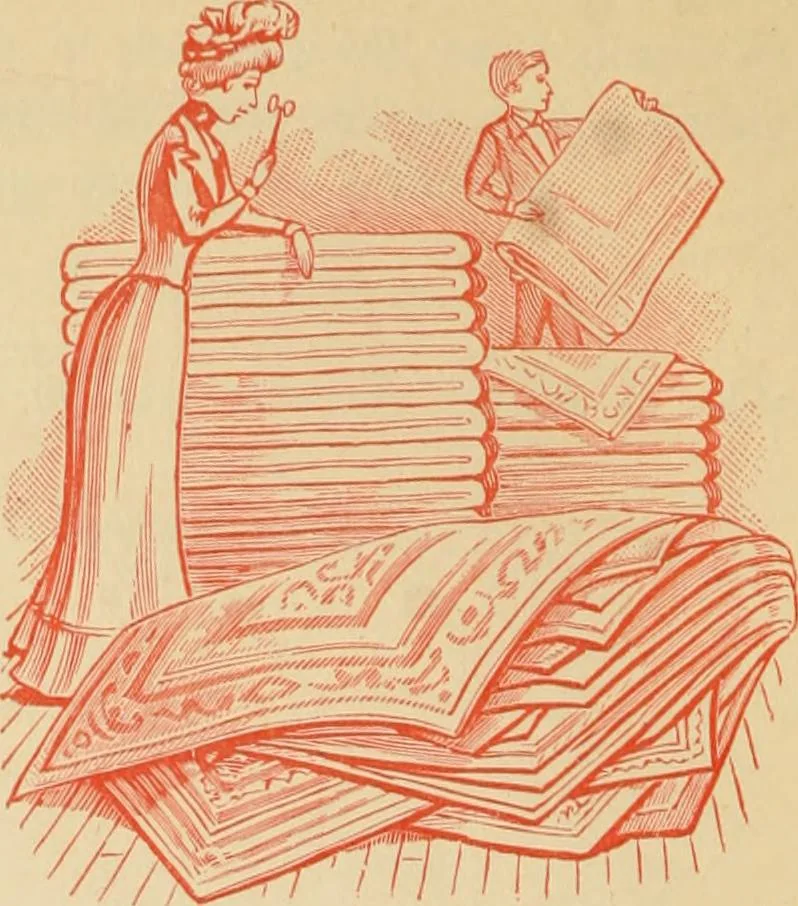 An illustration from Students' furniture : rugs and draperies., 1903, leaf 21