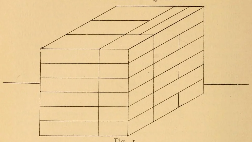 An illustration from Studies from the kindergarten, 1891, leaf 40