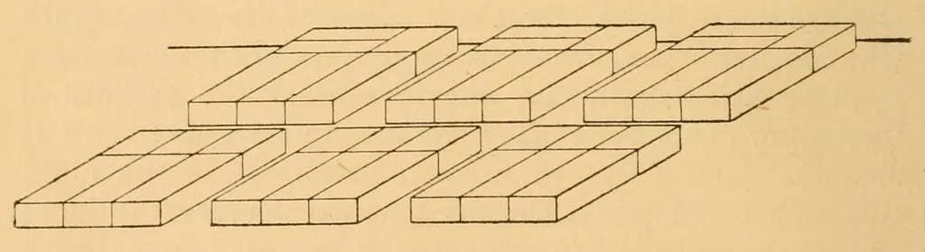 An illustration from Studies from the kindergarten, 1891, leaf 40