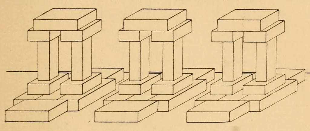 An illustration from Studies from the kindergarten, 1891, leaf 41