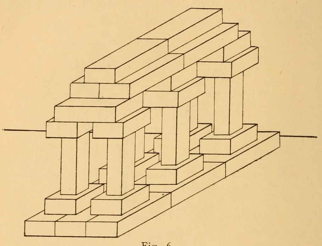 An illustration from Studies from the kindergarten, 1891, leaf 44