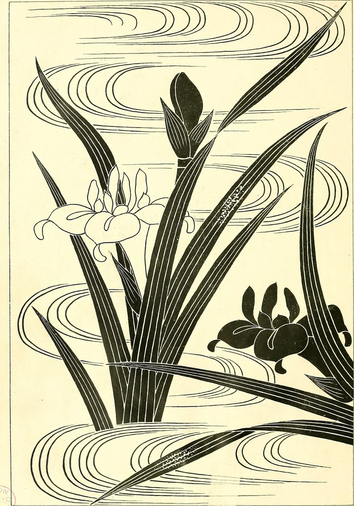 An illustration from Studies in the decorative art of Japan, 1910, leaf 159