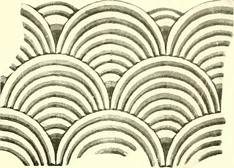An illustration from Studies in the decorative art of Japan, 1910, leaf 42