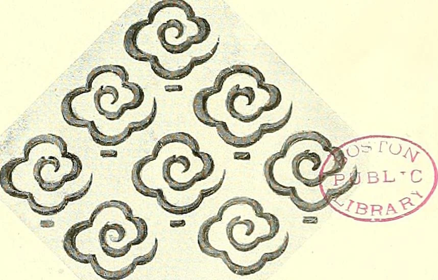 An illustration from Studies in the decorative art of Japan, 1910, leaf 42