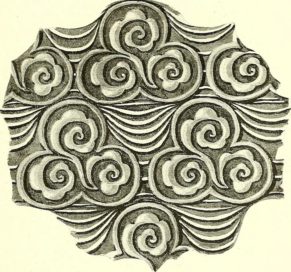 An illustration from Studies in the decorative art of Japan, 1910, leaf 44
