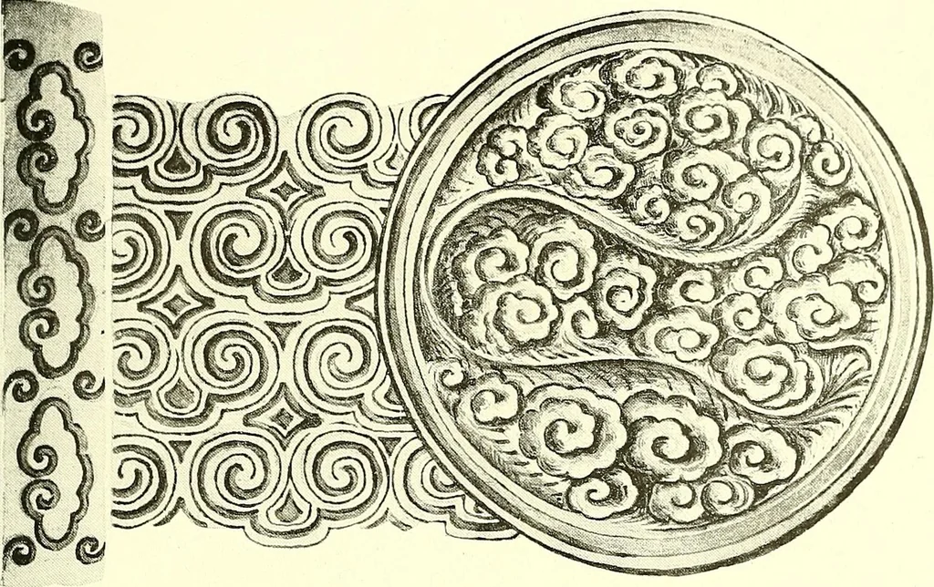 An illustration from Studies in the decorative art of Japan, 1910, leaf 46
