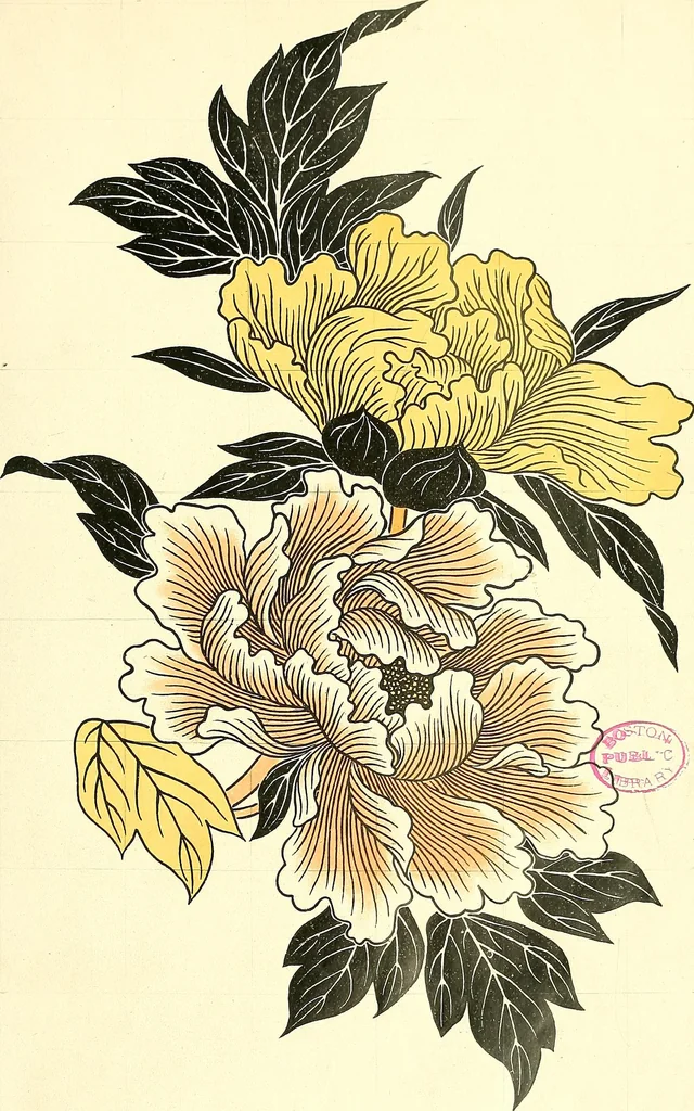 An illustration from Studies in the decorative art of Japan, 1910, leaf 70