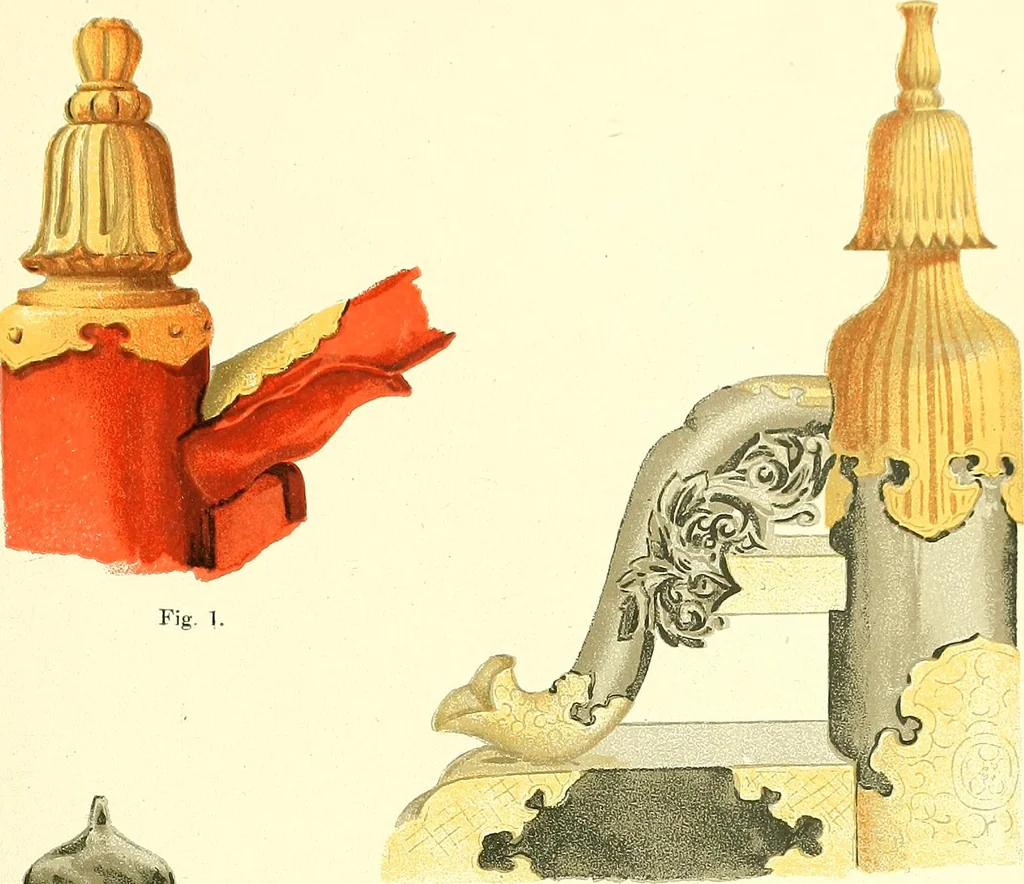 An illustration from Studies in the decorative art of Japan, 1910, leaf 74