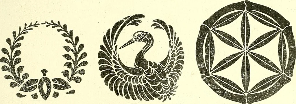 An illustration from Studies in the decorative art of Japan, 1910, leaf 80