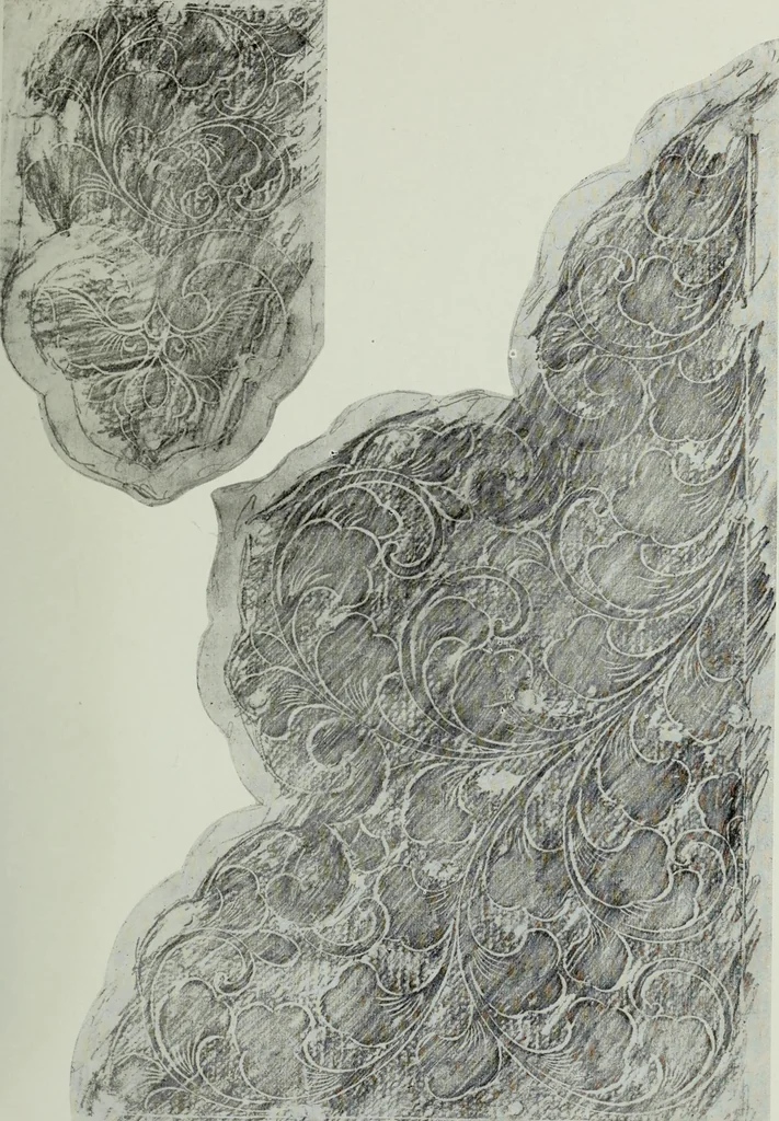 An illustration from Studies in the decorative art of Japan, 1910, leaf 104