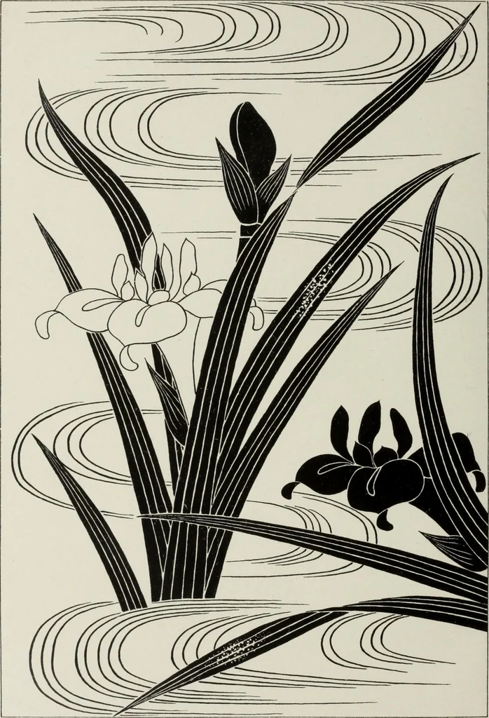 An illustration from Studies in the decorative art of Japan, 1910, leaf 165
