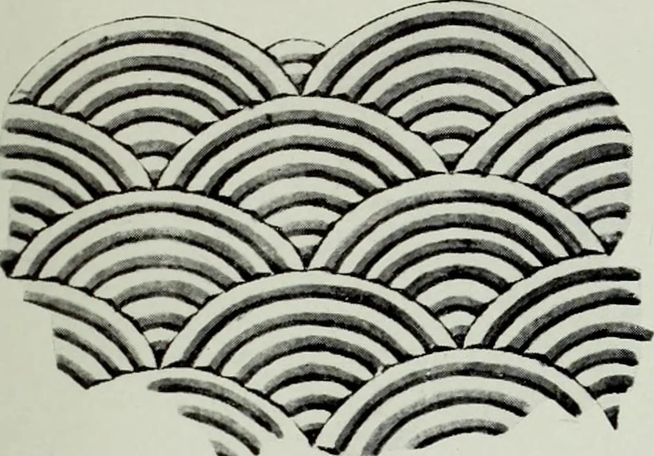 An illustration from Studies in the decorative art of Japan, 1910, leaf 44