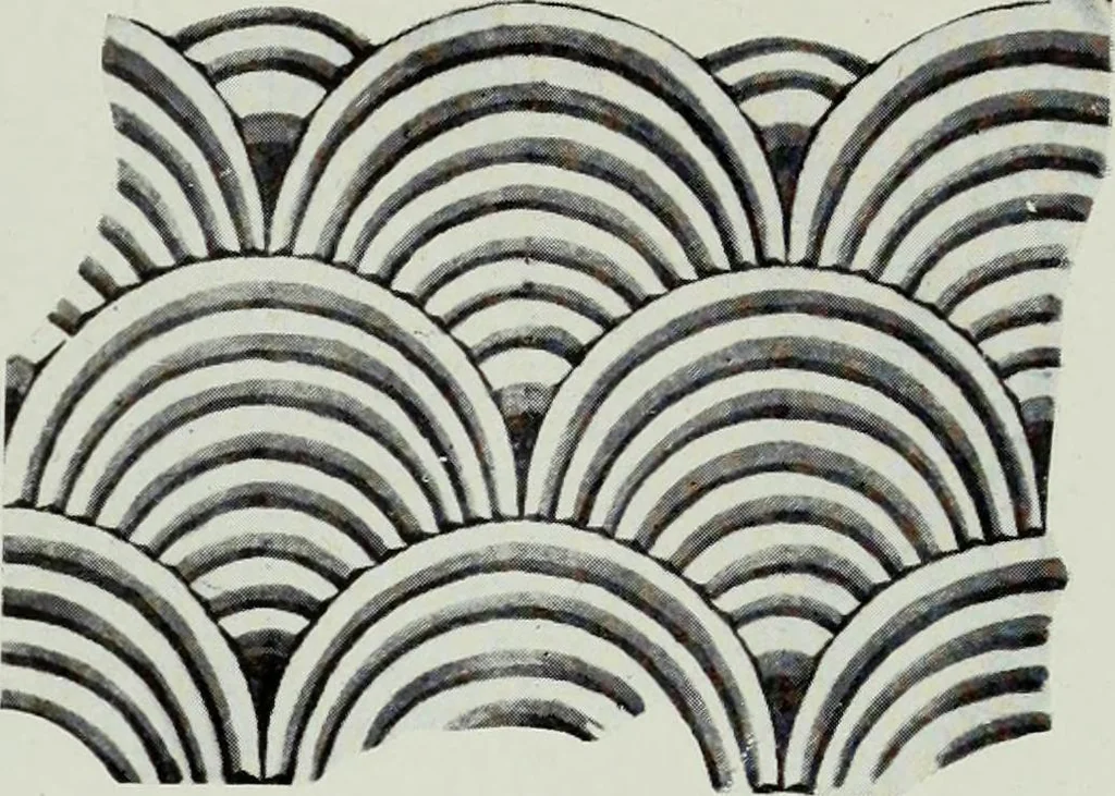 An illustration from Studies in the decorative art of Japan, 1910, leaf 44