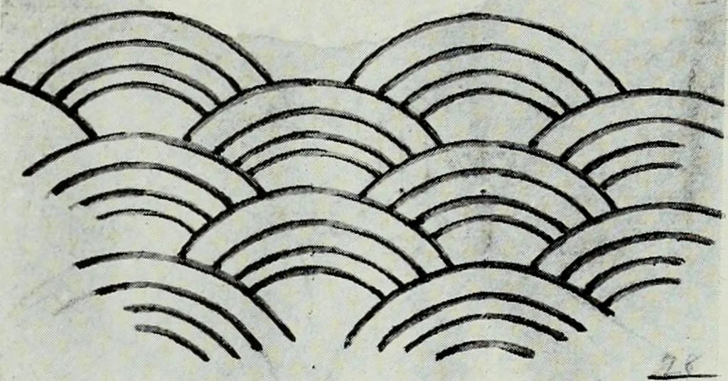 An illustration from Studies in the decorative art of Japan, 1910, leaf 44
