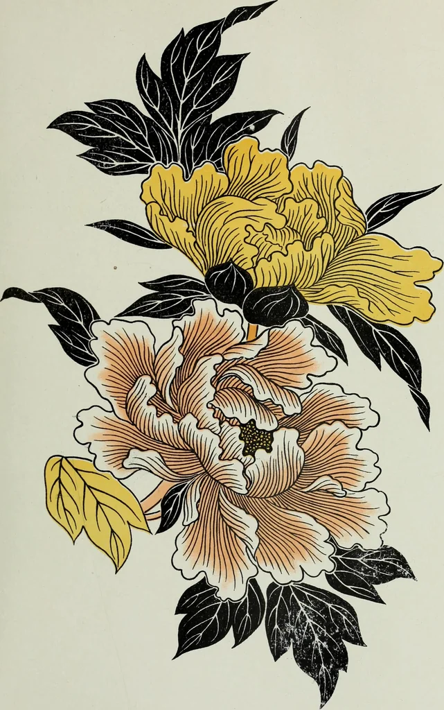 An illustration from Studies in the decorative art of Japan, 1910, leaf 72