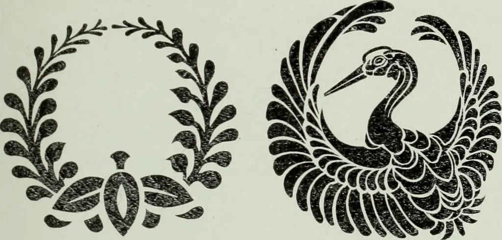 An illustration from Studies in the decorative art of Japan, 1910, leaf 86