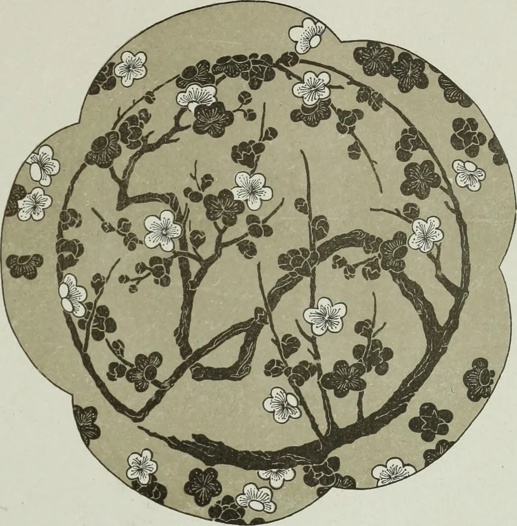 An illustration from Studies in the decorative art of Japan, 1910, leaf 92