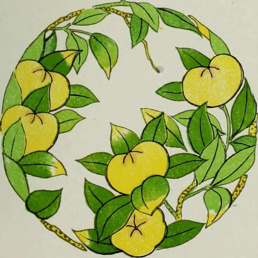 An illustration from Studies in the decorative art of Japan, 1910, leaf 94