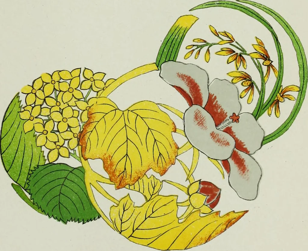 An illustration from Studies in the decorative art of Japan, 1910, leaf 94
