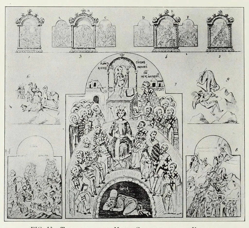 An illustration from Studies in East Christian and Roman art, 1914, leaf 52