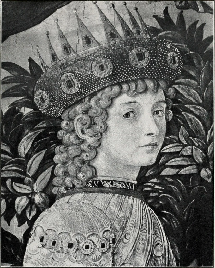 An illustration from Studies in pictures; an introduction to the famous galleries, 1907, leaf 110