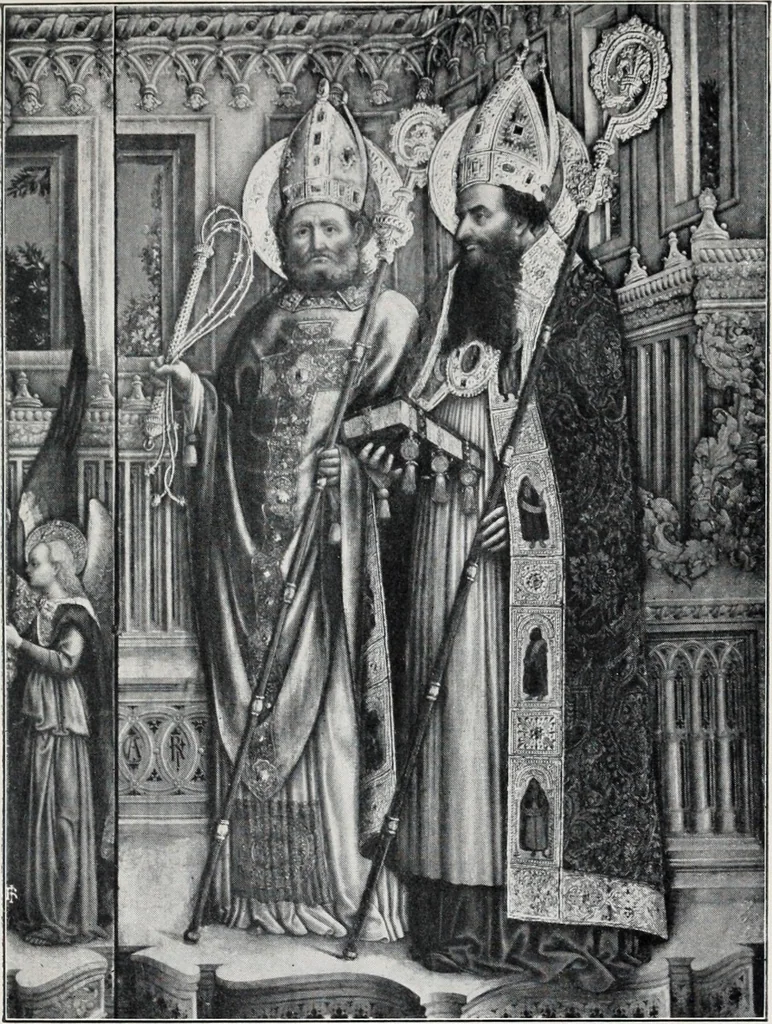 An illustration from Studies in pictures; an introduction to the famous galleries, 1907, leaf 122