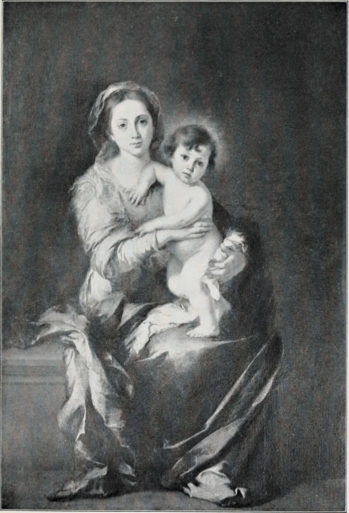 An illustration from Studies in pictures; an introduction to the famous galleries, 1907, leaf 150