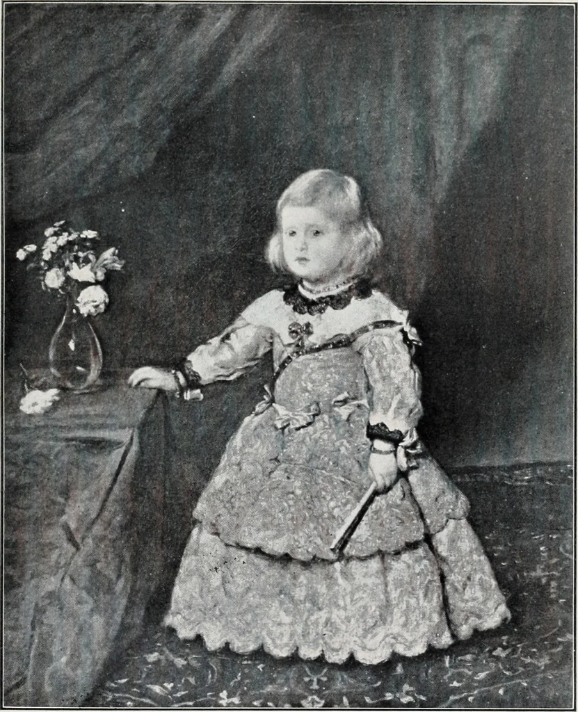 An illustration from Studies in pictures; an introduction to the famous galleries, 1907, leaf 156