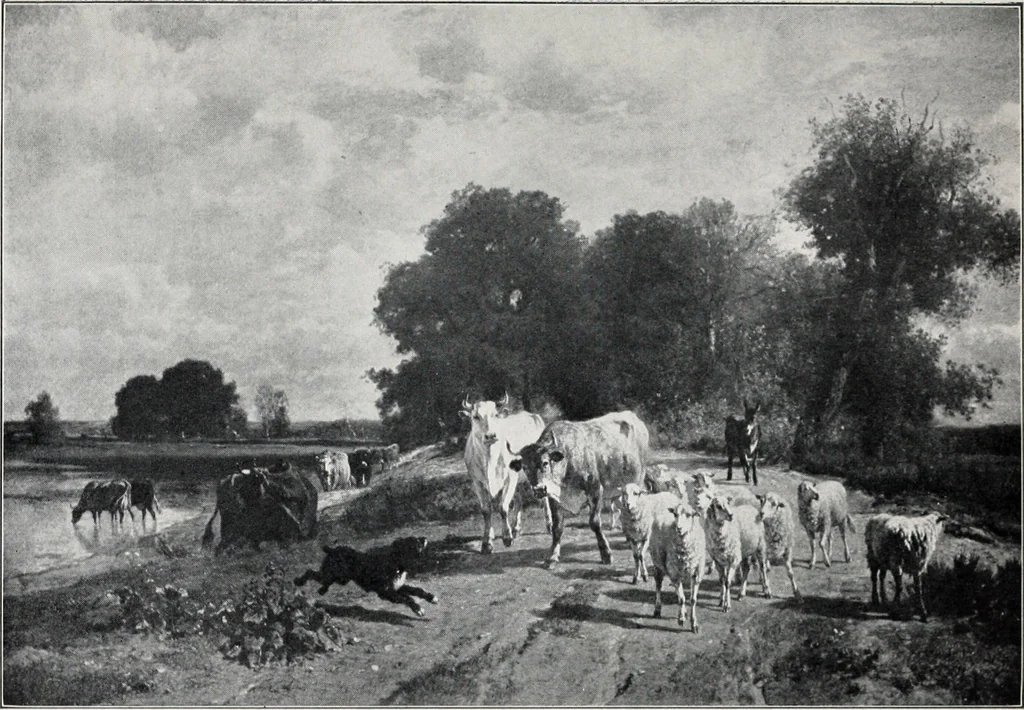 An illustration from Studies in pictures; an introduction to the famous galleries, 1907, leaf 198