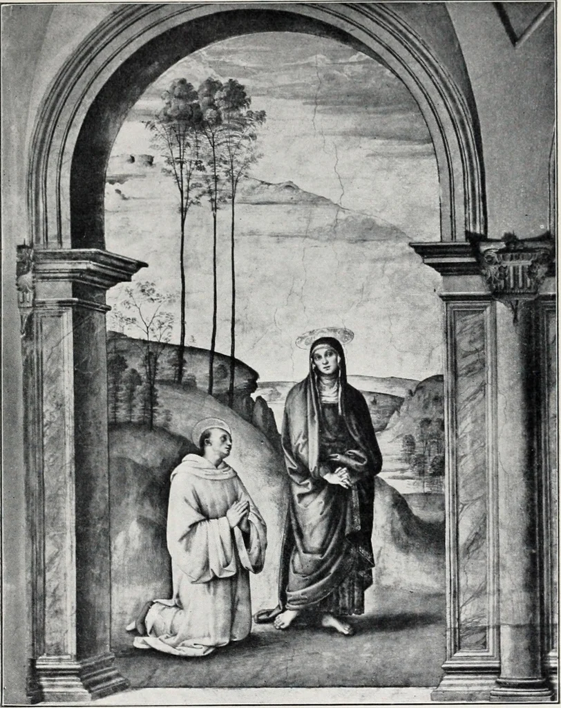 An illustration from Studies in pictures; an introduction to the famous galleries, 1907, leaf 216