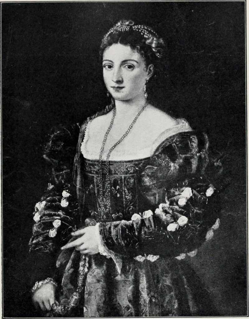 An illustration from Studies in pictures; an introduction to the famous galleries, 1907, leaf 36