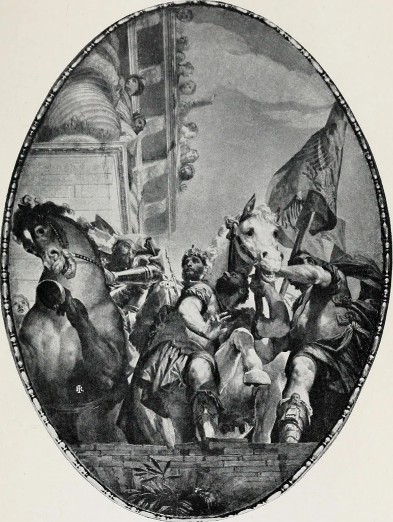 An illustration from Studies in pictures; an introduction to the famous galleries, 1907, leaf 42