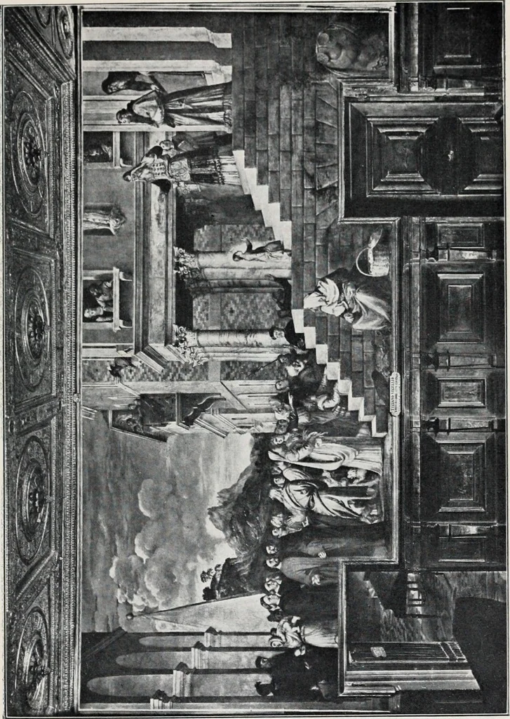 An illustration from Studies in pictures; an introduction to the famous galleries, 1907, leaf 46