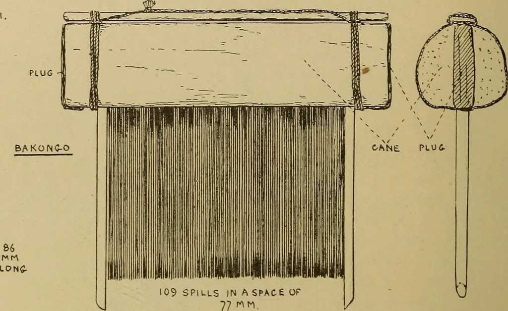 An illustration from Studies in primitive looms, 1918, leaf 41