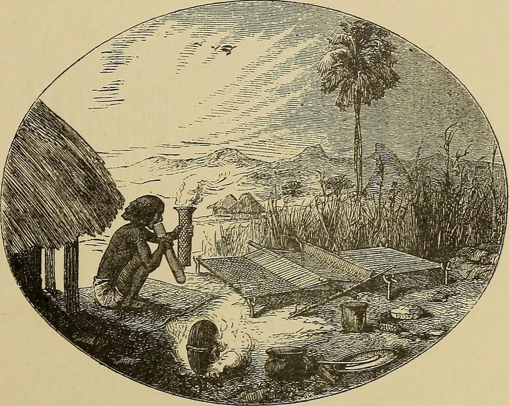 An illustration from Studies in primitive looms, 1918, leaf 54