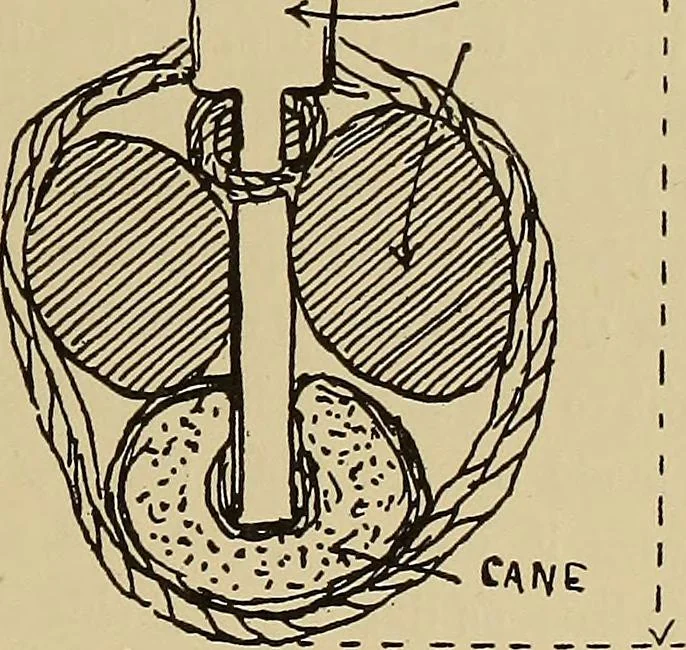An illustration from Studies in primitive looms, 1918, leaf 70