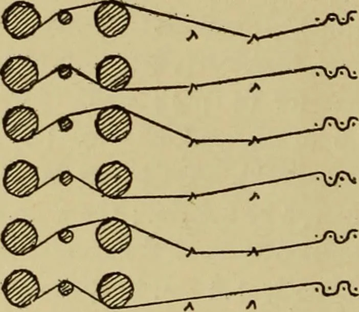 An illustration from Studies in primitive looms, 1918, leaf 93