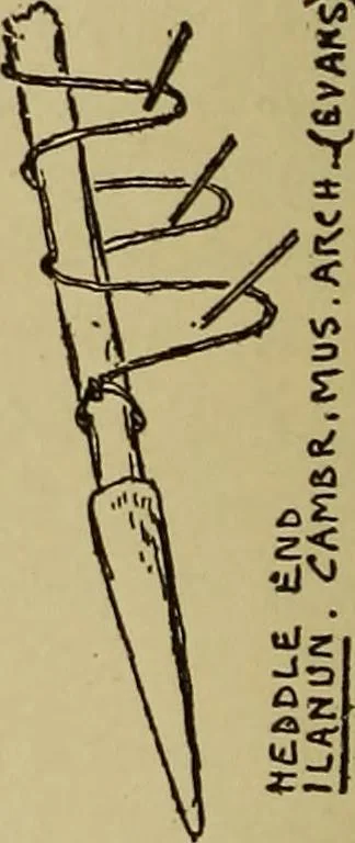 An illustration from Studies in primitive looms, 1918, leaf 93