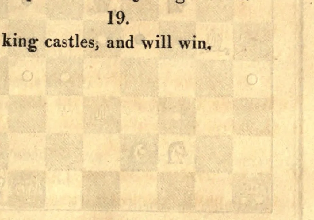 An illustration from Studies of chess; containing, Caïssa, a poem, 1814, leaf 299