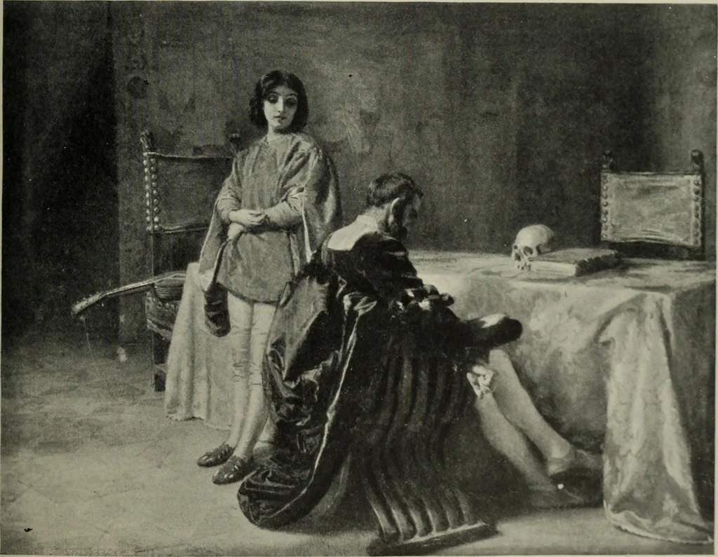 An illustration from Studio international, 1893, leaf 106