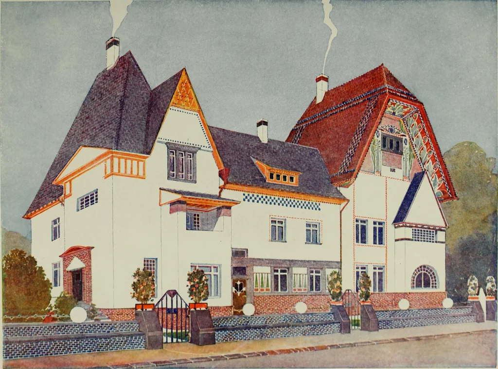 An illustration from Studio international, 1893, leaf 120