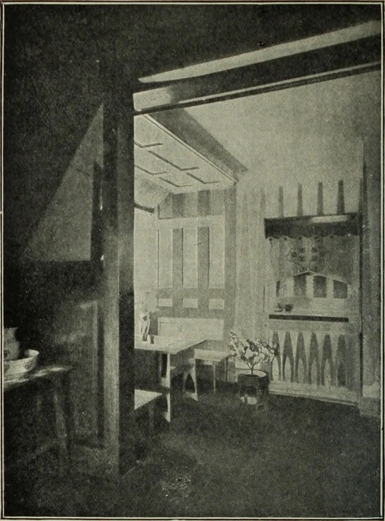 An illustration from Studio international, 1893, leaf 123