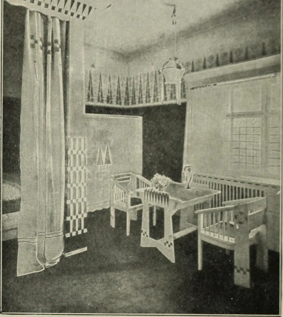 An illustration from Studio international, 1893, leaf 124