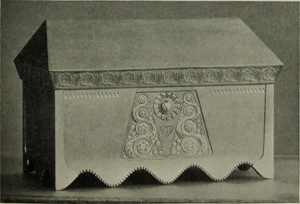 An illustration from Studio international, 1893, leaf 124