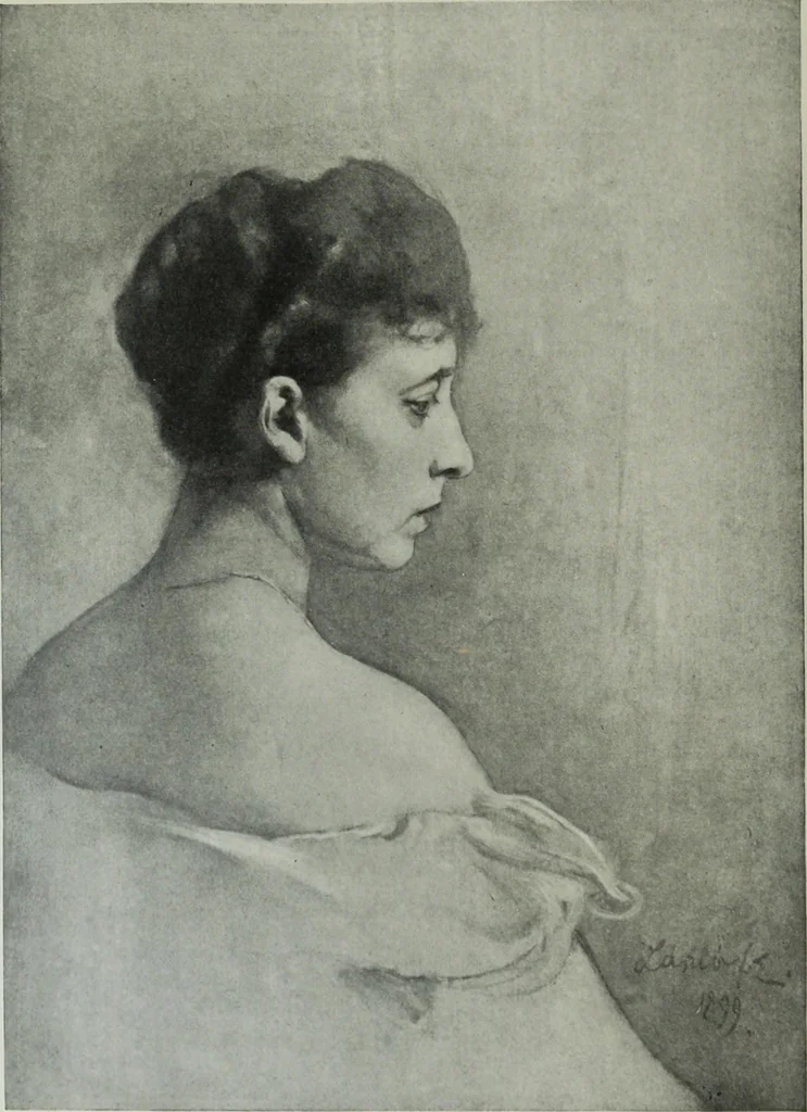 An illustration from Studio international, 1893, leaf 13
