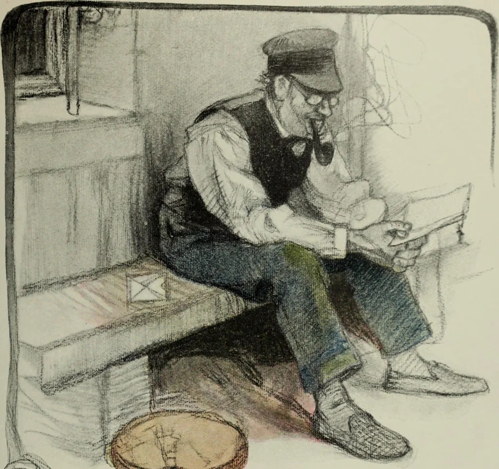 An illustration from Studio international, 1893, leaf 132