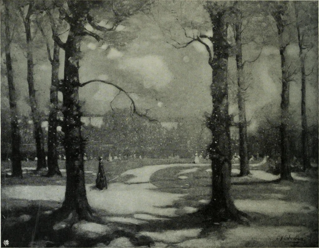 An illustration from Studio international, 1893, leaf 153