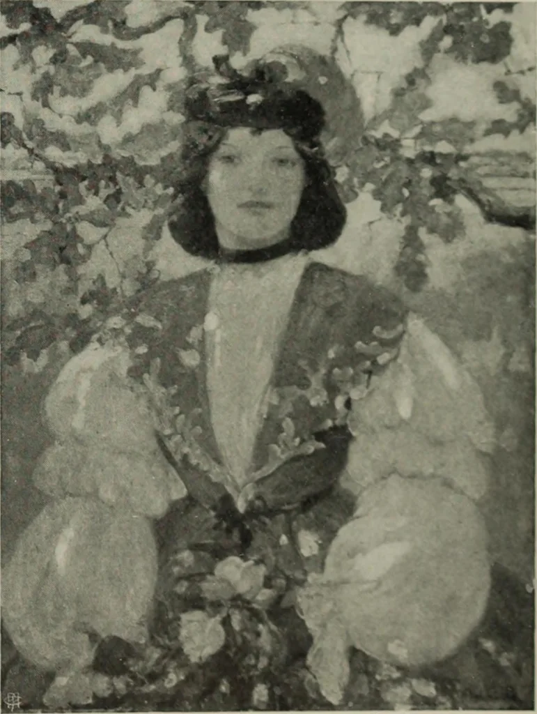 An illustration from Studio international, 1893, leaf 154