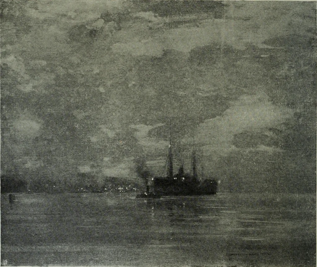 An illustration from Studio international, 1893, leaf 155