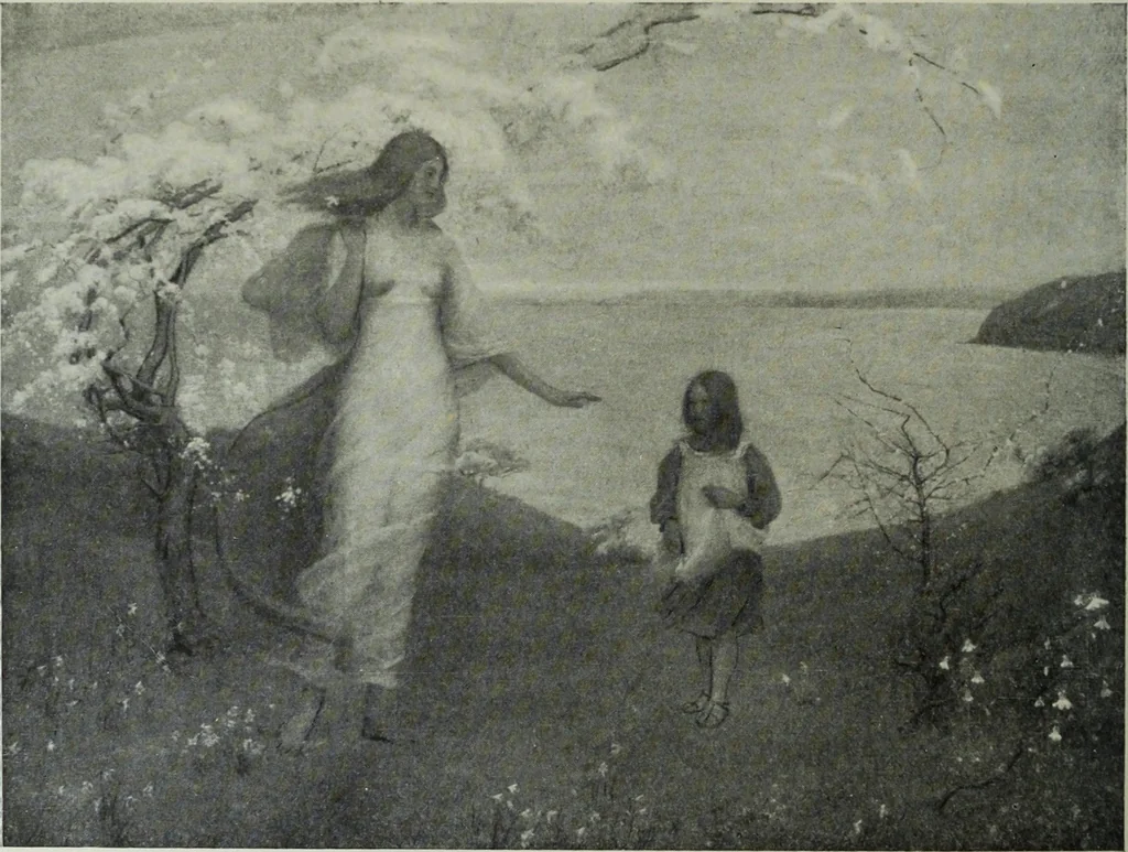 An illustration from Studio international, 1893, leaf 159